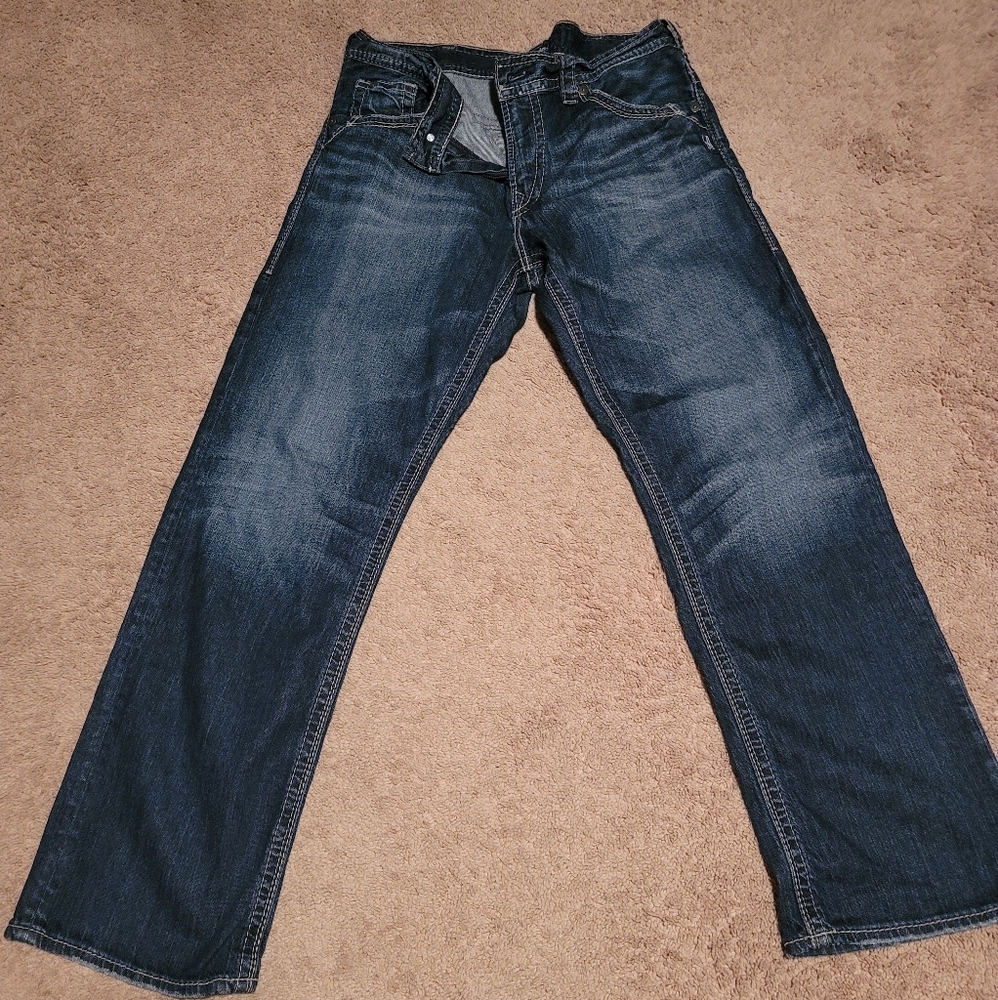 Silver jeans
